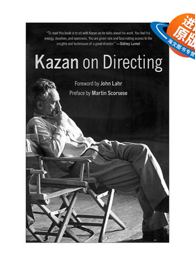 英文原版 Kazan on Directing 伊利亚·卡赞谈导演 电影表演艺术 英文版 进口英语原版书籍