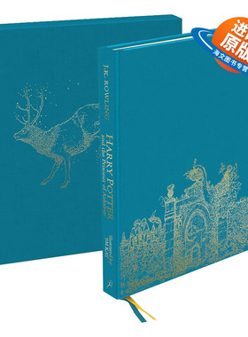 英文原版小说 Harry Potter and the Prisoner of Azkaban 哈利波特与阿兹卡班的囚徒 彩绘版豪华精装 英文版 进口英语原版书籍