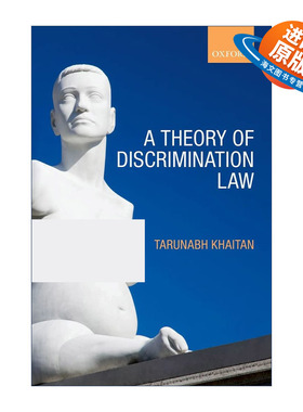 英文原版 A Theory of Discrimination Law 歧视法理论 英文版 进口英语原版书籍