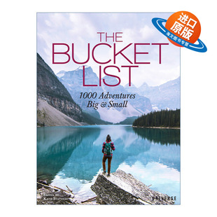 英文原版 The Bucket List 遗愿清单 1000次大大小小的冒险 打造你的梦幻假期 精装旅游指南 Kath Stathers 进口英语原版书籍