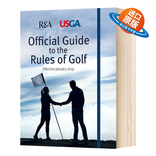 英文原版 Official Guide to the Rules of Golf 高尔夫规则官方指南 英文版 进口英语原版书籍