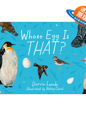英文原版 Whose Egg Is That 那是谁的蛋 儿童精装科普百科绘本 当我们看星星时 我们看见了什么 作者Kelsey Oseid 英文版 进口书