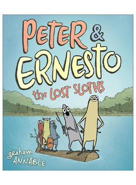 英文原版 The Lost Sloths 迷路的树懒 精装图像小说 英文版 进口英语原版书籍