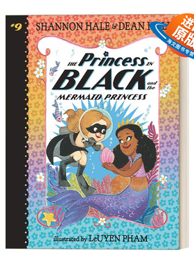 英文原版 The Princess in Black and the Mermaid Princess 黑衣公主系列9 黑衣公主和美人鱼公主 英文版 进口英语原版书籍