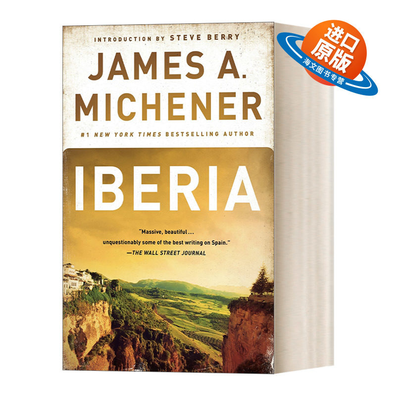 英文原版 Iberia 伊比利亚 旅游传记 普利策奖得主James A. Michener 英文版 进口英语原版书籍