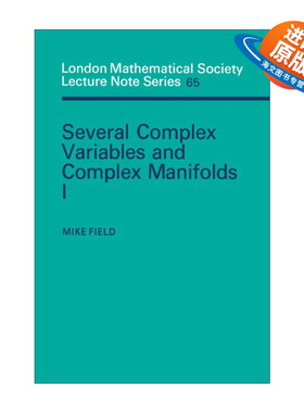 英文原版 Several Complex Variables and Complex Manifolds I 几个复变量和复流形I 伦敦数学会讲义系列 英文版进口英语原版书籍