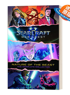 英文原版 StarCraft War Chest-Nature of the Beast Compilation 母巢之战 野兽的本性 汇编版 星际争霸漫画 英文版 进口英语书籍