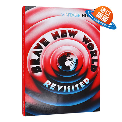 英文原版小说 Brave New World Revisited 赫胥黎 重返美丽新世界 Vintage经典 英文版 进口英语原版书籍