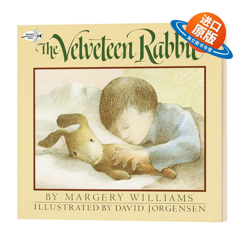 正版 英文原版 The Velveteen Rabbit 绒布小兔子 经典儿童绘本 英文版 进口英语书籍