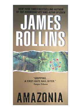 英文原版 Amazonia 亚马逊古陆 冒险惊悚小说 James Rollins 英文版 进口英语原版书籍