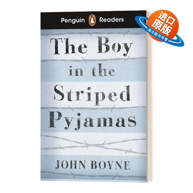 英文原版 Penguin Readers Level 4 The Boy in Striped Pyjamas 企鹅兰登小说分级读物4级 穿条纹衣服睡衣的男孩 英文版 进口书籍