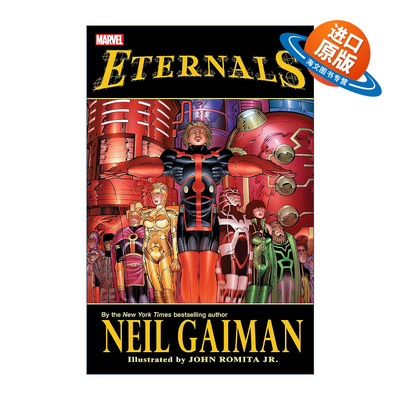 英文原版 Eternals By Neil Gaiman New Printing 永恒族 新印版 漫威漫画 Neil Gaiman尼尔·盖曼 英文版 进口英语原版书籍