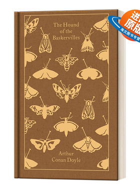 英文原版 The Hound of the Baskervilles 企鹅经典布面精装版Penguin Clothbound Classics 巴斯克维尔的猎犬 英文版 进口英语书