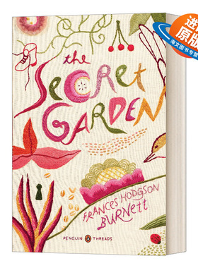 英文原版 The Secret Grden 秘密花园 Classics Deluxe 企鹅手绣经典系列 英文版 进口英语原版书籍