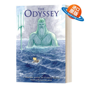 英文原版 The Odyssey奥德赛儿童莎士比亚经典文学 Gareth Hinds英文版进口英语原版书籍