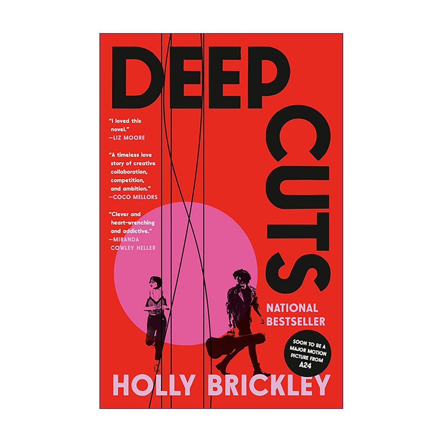 英文原版 Deep Cuts 深切伤痕 女性音乐题材爱情浪漫小说 Holly Brickley 英文版 进口英语原版书籍