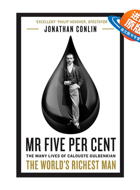 英文原版 Mr Five Per Cent 卡洛斯特·古本江 5%先生的故事 世界上富有的男人 英文版 进口英语原版书籍