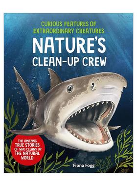 英文原版 Curious Features of Extraordinary Creatures Nature's Clean-Up Crew 非凡生物的奇妙特性 英文版 进口英语原版书籍
