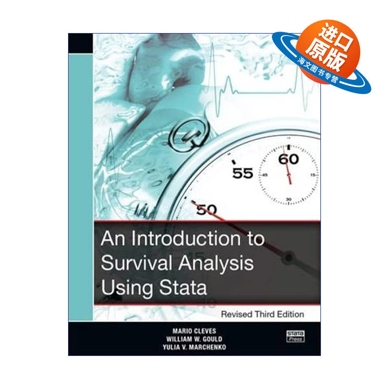 英文原版 An Introduction to Survival Analysis Using Stata  Revised Third Edition 运用Stata的生存分析导论 第4版 进口书籍