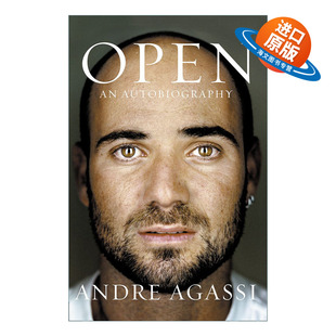 英文原版 Open An Autobiography 上场 安德烈·阿加西自传 英文版 进口英语原版书籍