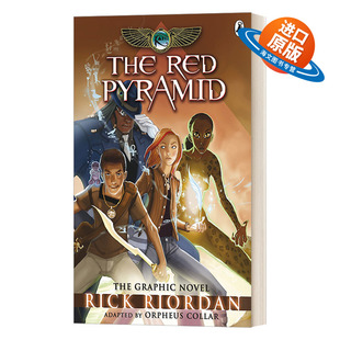 英文原版 The Kane Chronicles The Red Pyramid The Graphic Novel 波西·杰克逊埃及守护神系列漫画1 英文版 进口英语原版书籍