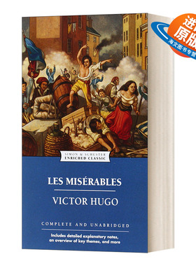 英文原版小说 Les Miserables 悲惨世界 Enriched Classics系列 英文版 进口英语原版书籍