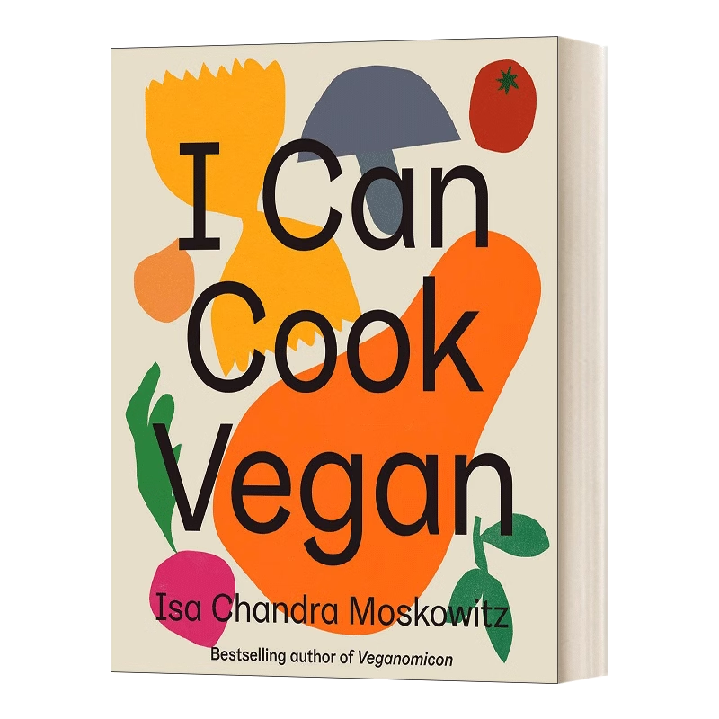 英文原版 I Can Cook Vegan 我会做素食 食谱菜谱烹饪指南 精装 英文版 进口英语原版书籍