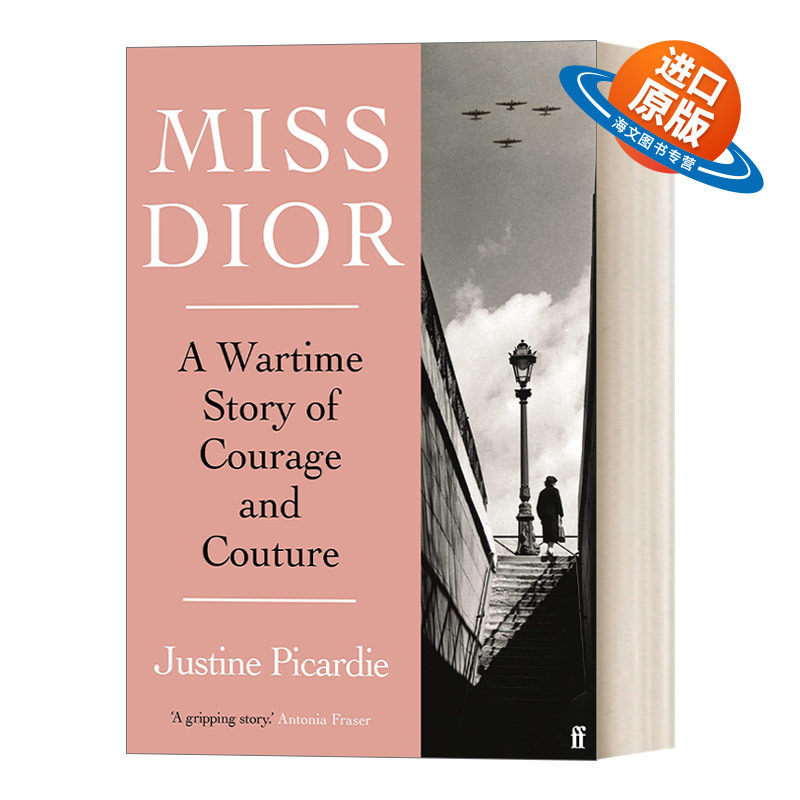 英文原版 Miss Dior 迪奥小姐 一个关于勇气和时装的故事 平装 英文版 进口英语原版书籍