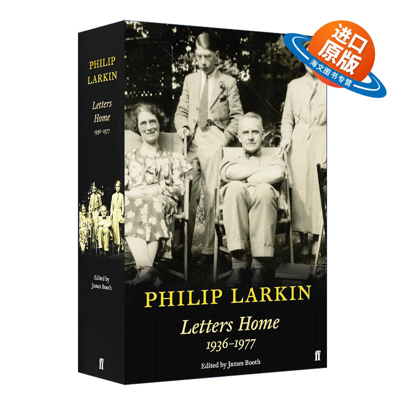 英文原版 Philip Larkin Letters Home 菲利普·拉金家书 拉金未曾公开发表过的家庭信件 精装 英文版 进口英语原版书籍