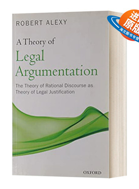 英文原版 A Theory of Legal Argumentation 法律论证理论 作为法律辩护理论的理性对话理论 英文版 进口英语原版书籍