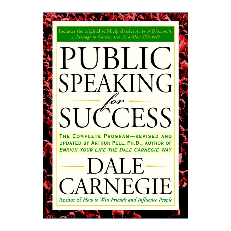 英文原版 Public Speaking for Success成功演讲指南修订更新版 Dale Carnegie英文版进口英语原版书籍