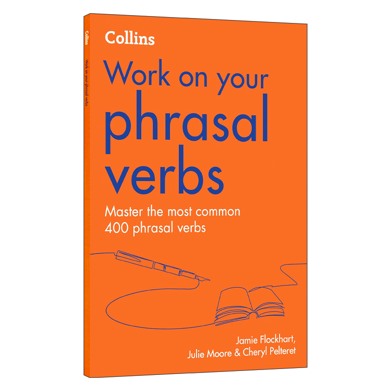 英文原版 Work on Your Phrasal Verbs: B1-C2  柯林斯英语短语动词训练 英文版 进口英语原版书籍