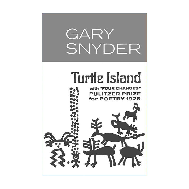 英文原版 Turtle Island 龟岛 斯奈德诗集 Gary Snyder加里·斯奈德 英文版 进口英语原版书籍