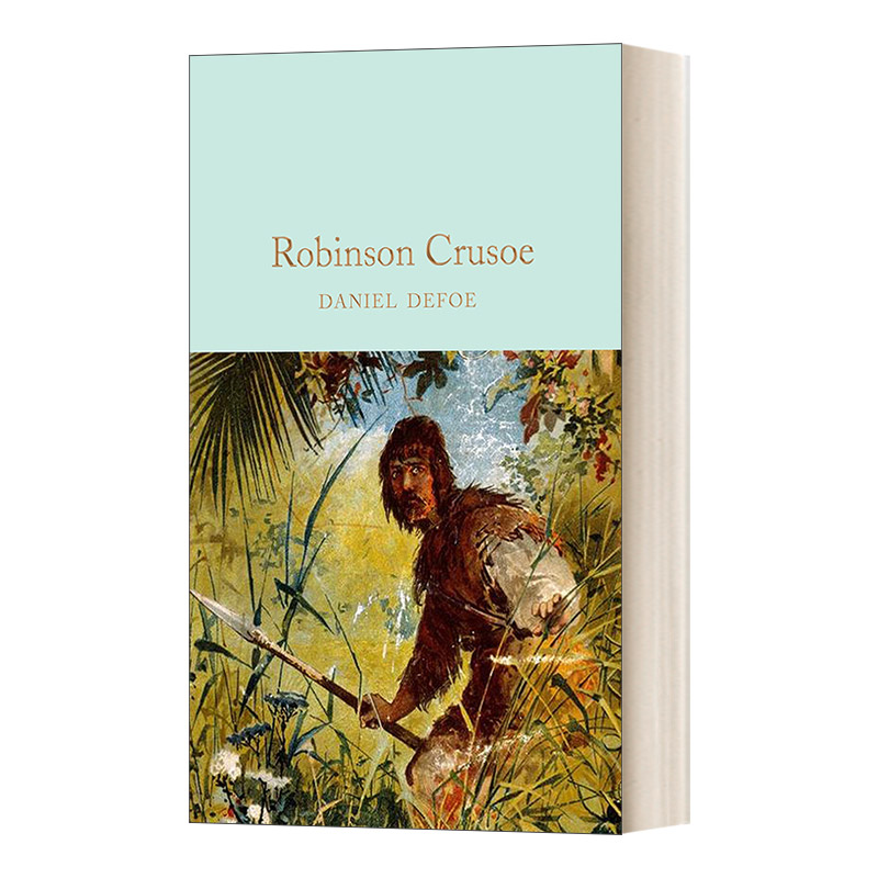 英文原版 Robinson Crusoe 罗宾逊漂流记 精装麦克米伦收藏馆系列 Macmillan Collector's Library 英文版 进口英语原版书籍 书籍/杂志/报纸 文学类原版书 原图主图