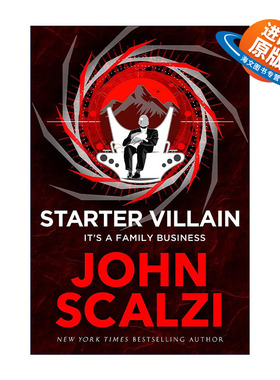 英文原版 Starter Villain 入门反派 精装奇幻小说 雨果奖得主约翰·斯卡尔齐 John Scalzi新作 英文版 进口英语原版书籍