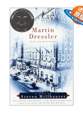 英文原版 Martin Dressler Vintage Contemporaries 马丁·德雷斯勒一个美国梦想家的故事普利策奖 英文版 进口英语原版书籍