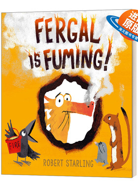 英文原版绘本 Fergal is Fuming 费加尔气得冒烟了 儿童图画书 情绪管理 英文版 进口英语原版书籍