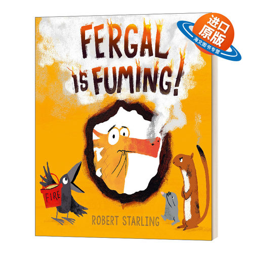 英文原版绘本 Fergal is Fuming 费加尔气得冒烟了 儿童图画书 情绪管理 英文版 进口英语原版书籍