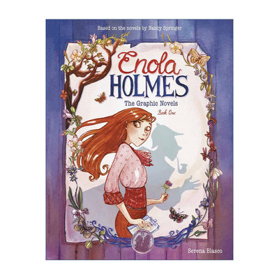 英文原版 Enola Holmes: The Graphic Novels 天才少女福尔摩斯3合1卷1 漫画 英文版 进口英语原版书籍