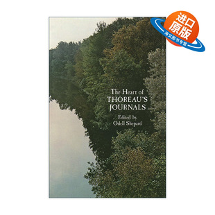 英文原版 The Heart of Thoreau's Journals 梭罗日记精选集 瓦尔登湖作者Henry David Thoreau英文版 进口英语原版书籍