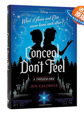 英文原版 Frozen Conceal Don't Feel A Twisted Tale 冰雪奇缘被隐藏的双子 迪士尼反转故事系列 精装 冰雪奇缘初期设定小说