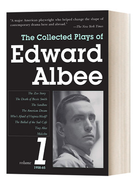 英文原版 Collected Plays of Edward Albee Volume 1 爱德华·阿尔比戏剧集第1卷 1958-1965 普利策奖戏剧奖获得者 进口英语书籍