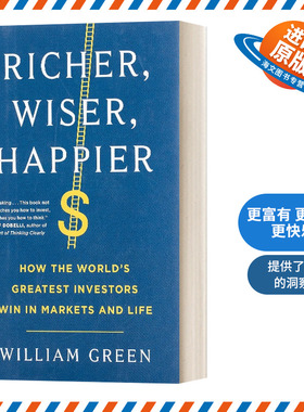 英文原版 精装 Richer Wiser Happier 更富有 更聪明 更快乐 英文版 进口英语原版书籍