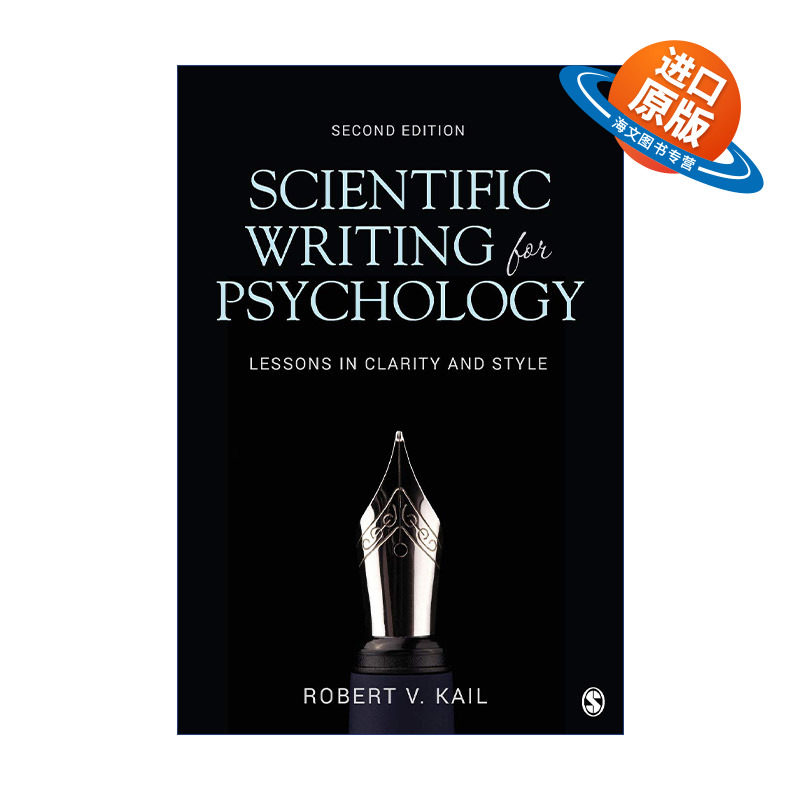 英文原版 Scientific Writing for Psychology 心理学英语论文写作指导 规范表达与简洁文风 英文版 进口英语原版书籍