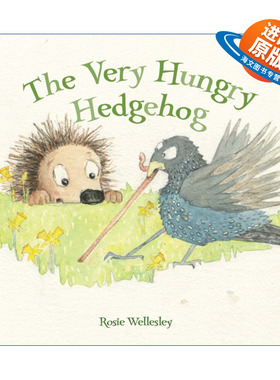 英文原版 The Very Hungry Hedgehog 小刺猬艾萨克找食物 英国插画师Rosie Wellesley绘本 英文版 进口英语原版书籍