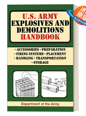 英文原版 U.S. Army Explosives and Demolitions Handbook  美国陆军 炸药爆破指南 英文版 进口英语原版书籍