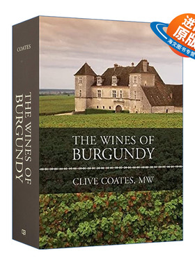 英文原版 The Wines of Burgundy 勃艮第葡萄酒 精装 权威酒评家Clive Coates M. W. 英文版 进口英语原版书籍