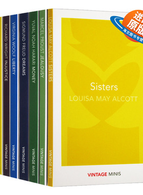 企鹅经典 小彩虹系列8册 英文原版短篇小说 Vintage Minis 迷你人类学 自由 弗吉尼亚伍尔芙 珍妮特温特森 英文版英语小说文学读物