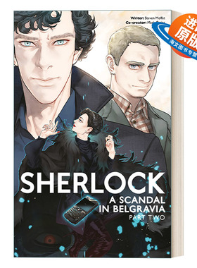 英文原版 Sherlock A Scandal In Belgravia 神探夏洛克漫画 王室丑闻2 英文版 进口英语原版书籍