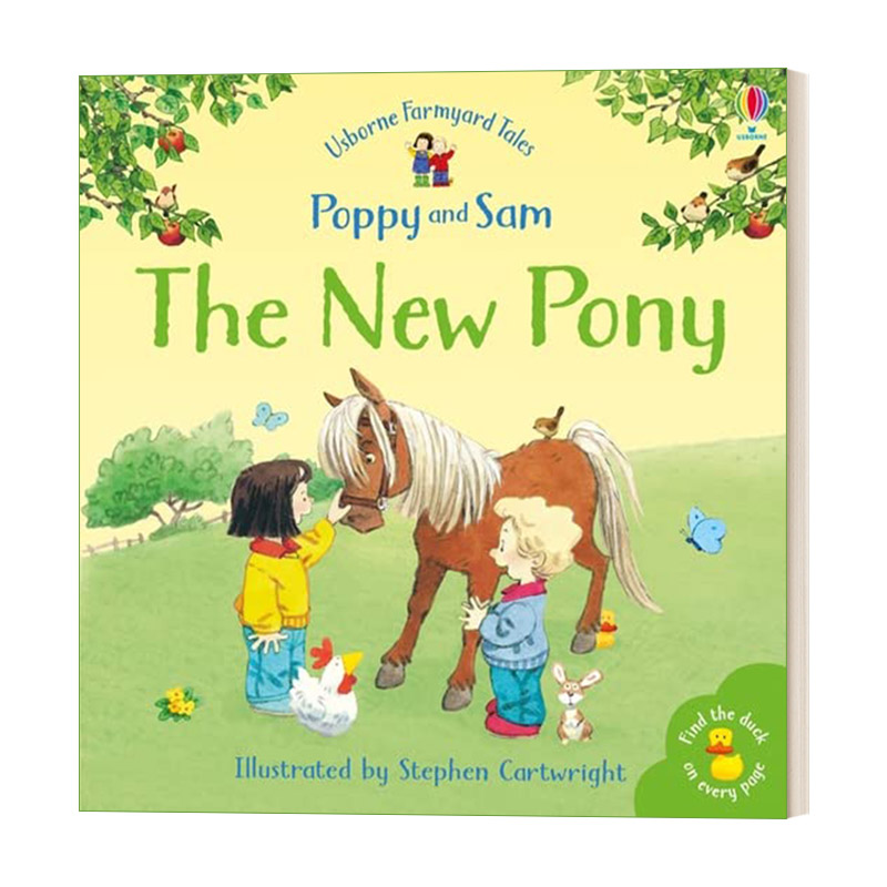 英文原版 Farmyard Tales Poppy and Sam The New Pony 农场故事 小马的故事 儿童启蒙故事书 英文版 进口英语原版书籍